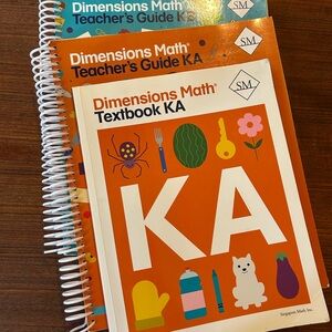Dimensions Math Textbook and Teacher's Guide Set - Singapore Math